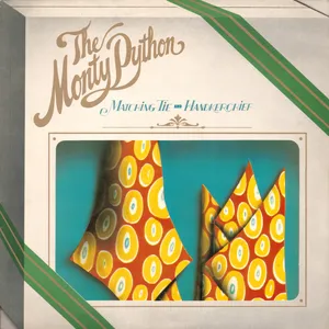 The Monty python matching tie and handkerchief